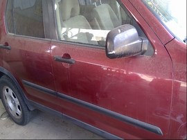 2006 HONDA CR-V, BURGUNDY, LX, 2.4L, AT, FWD,  A25113